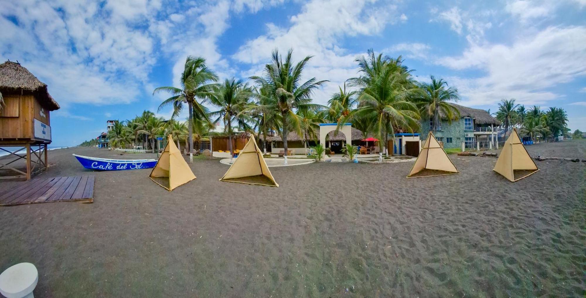 Hotel Cafe Del Sol Monterrico Dış mekan fotoğraf